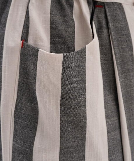 tan striped harem pants　hm2440