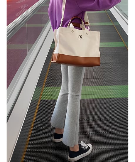 casual flared pants / 2color　hm1971