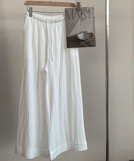 lightweight gauze pants / 7color　hm2237