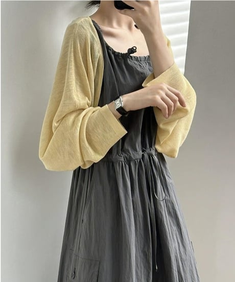 bat sleeve cardigan / 3color　hm2517