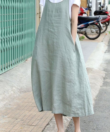 cotton jumperskirt / 2color　hm1470