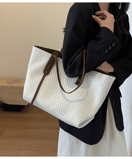 woven shoulder bag / 4color　hm2818