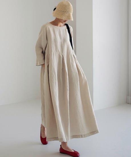 natural cotton op / 4color　hm1481
