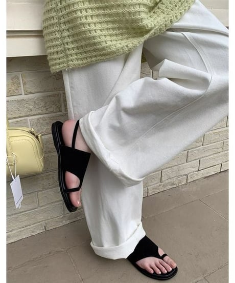 tong flat sandal / 3color　hm2254