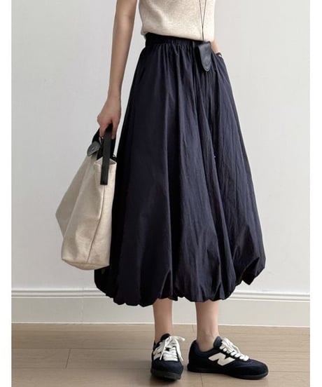 drawst baloon skirt / 3color　hm2265