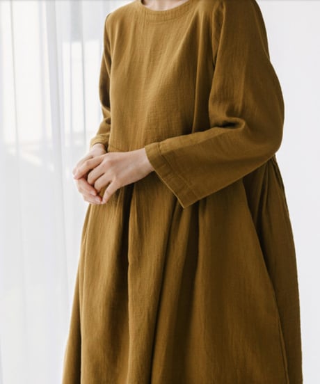 natural cotton op / 4color　hm1481