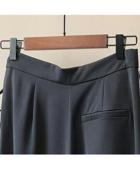 tie-waist wide pants / 2color　hm2444