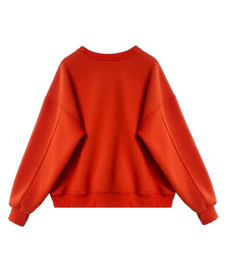 one point sweat shirt / 4color　hm2048