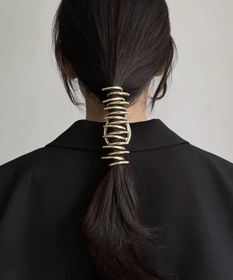 metal hair clip / 2color　hm1557