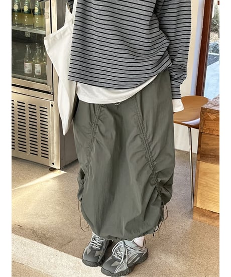 utility cargo skirt / 2color　hm2073
