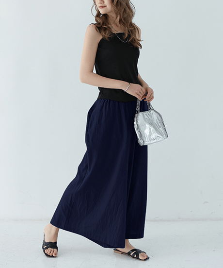 linen wide pants / 12color　hm2936