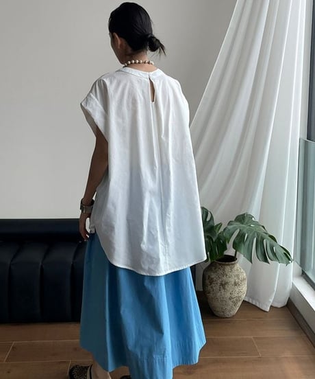 relax tuck blouse / 3color　hm2400