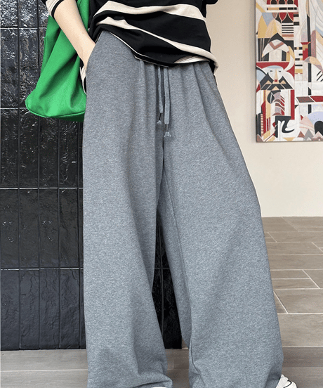 oversized sweatpants / 3color　hm2066