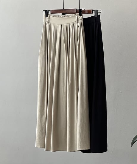 a-line long skirt / 2color　hm1740