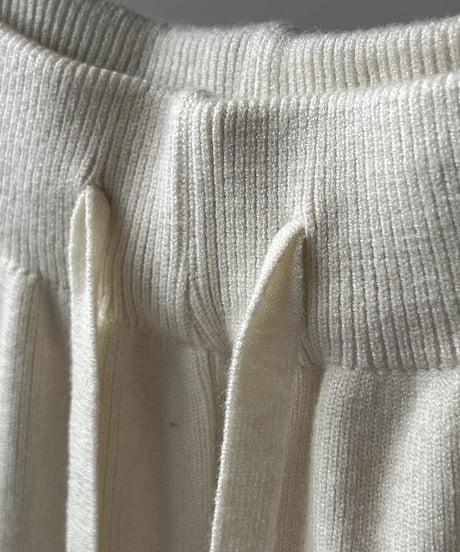 wide knit pants / 4color　hm1818