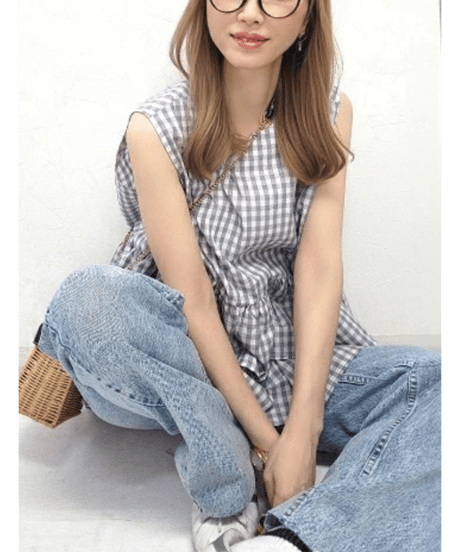 peplum flare top / 11type　hm2973