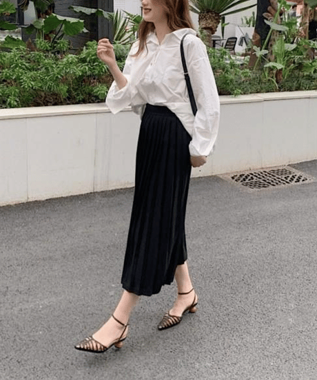strappy pointed sandals / 3color　hm2866