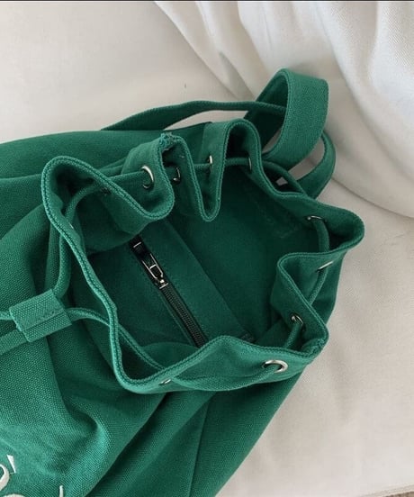 casual logo knapsack  / 4color　hm1998