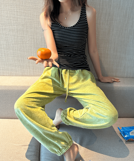 stripe tank top / 2color　hm1418