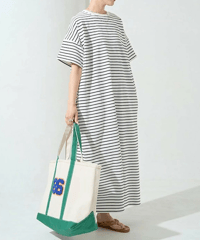loose cotton dress / 7color　hm2927