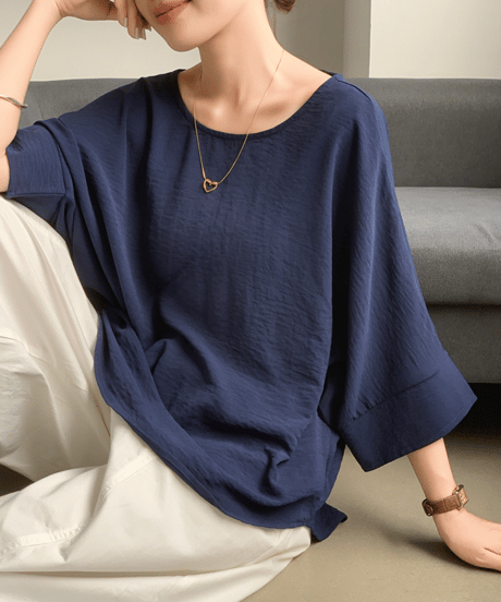 dolman sleeve blouse / 5color　hm2975