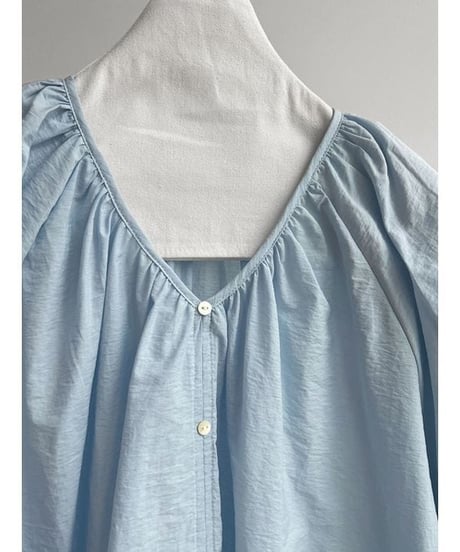 back ribbon blouse / 3color　hm2404