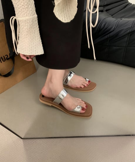 minimal design sandal / 3color　hm1534