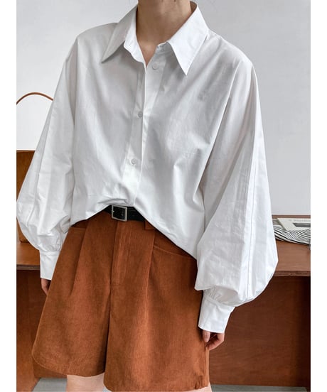 volume sleeve blouse / 4color　hm2044