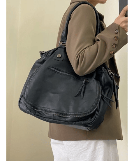 vintage boston bag / 4color　hm2744