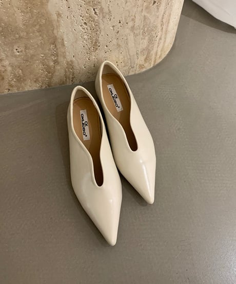 pointed toe pumps / 4color　hm1351