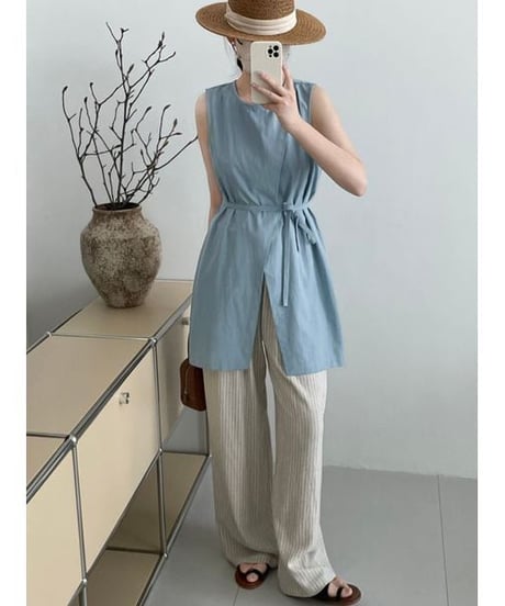 asymmetric tunic top / 3color　hm2333