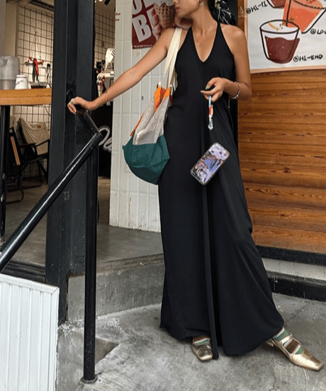 sleeveless slim dress / 5color　hm1615