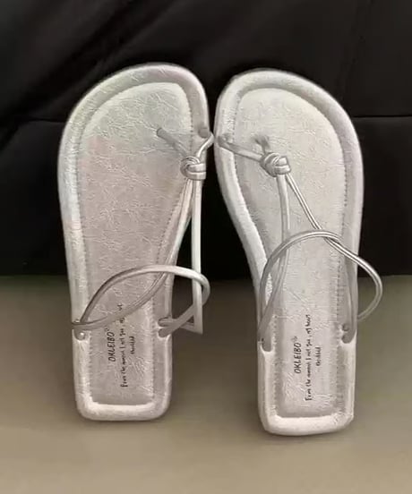 square sole sandal / 5color　hm2261