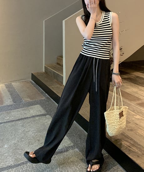 airy loose pants / 3color　hm1487