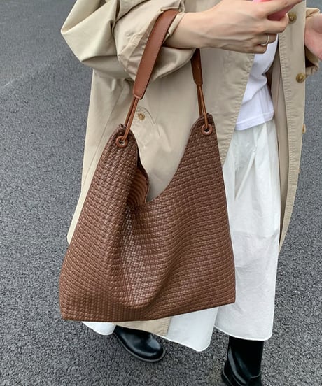 woven shoulder bag / 5color　hm2751