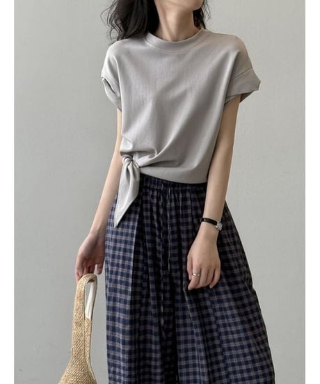 tie-drape tee / 3color　hm2222