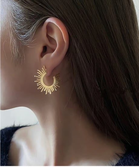 sunray hoop pierce　hm2130