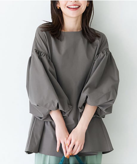 volume sleeve top / 7color　hm2952