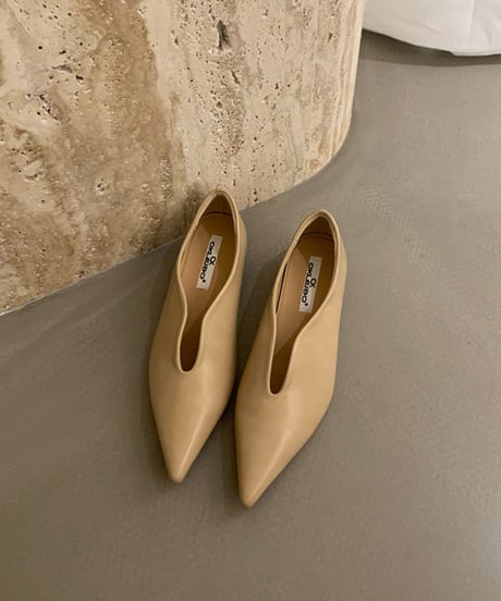 pointed toe pumps / 4color　hm1351
