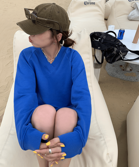 pullover sweat trainers / 2color　hm1342