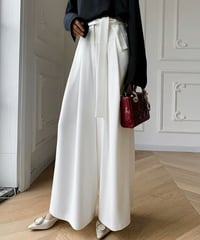 belted wide pants / 2color　hm2141