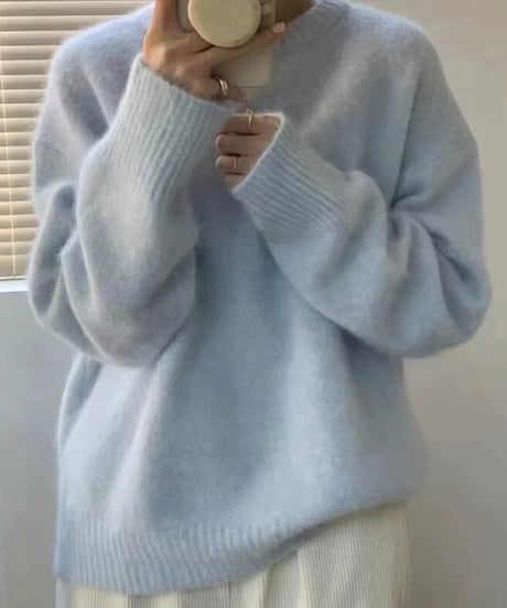 soft color sweater / 6color　hm2524
