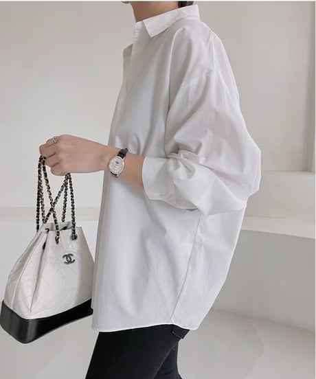oversize shirt tunic / 3color　hm2825