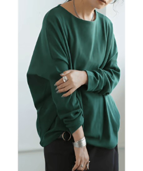 boat neck pullover / 5color　hm2638