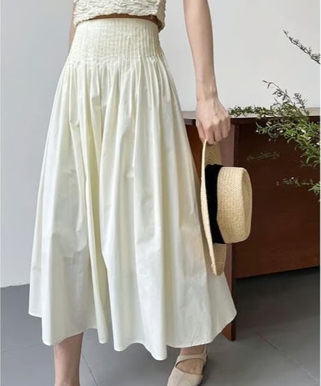 light a-line skirt / 3color　hm2330