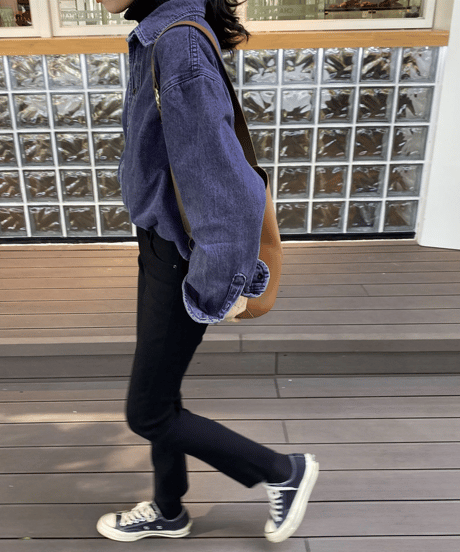 denim oversized shirts　hm1930