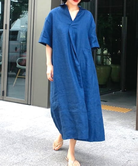 linen skipper op / 4color　hm1483