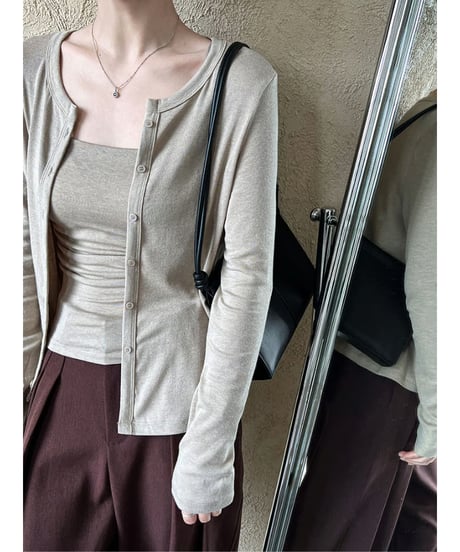cami & cardigan set / 3color　hm2051