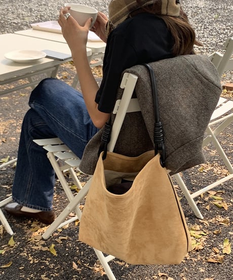 suede-like 2way bag　hm1403