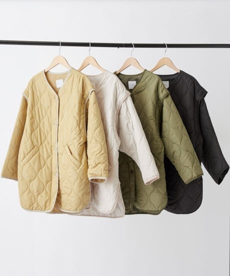 2-way quilted jacket / 3color　hm2688